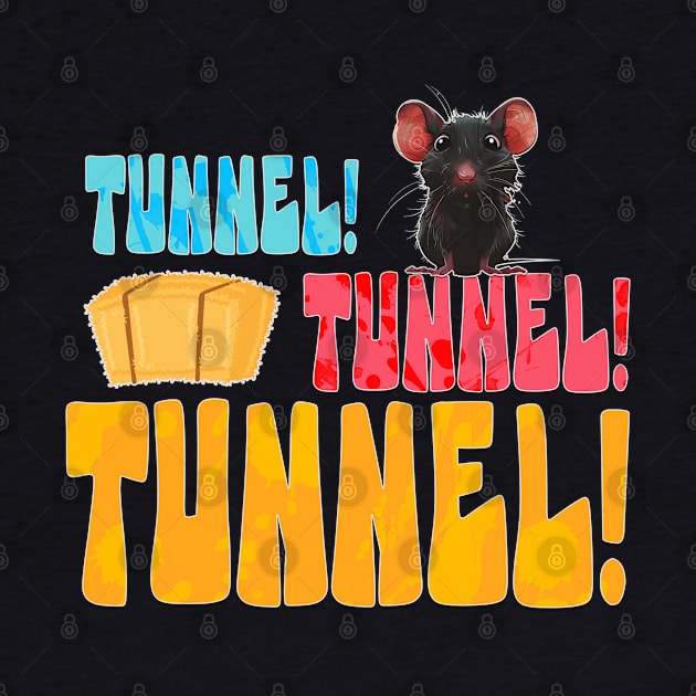 Tunnel! Tunnel! Barn Hunt by nonbeenarydesigns